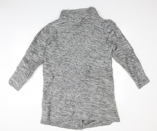 Preworn Womens Grey Cardigan Jumper Size M