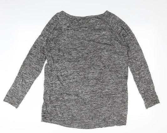 Topshop Womens Grey Pullover Jumper Size 12