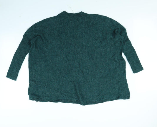 H&M Womens Green Pullover Jumper Size XS