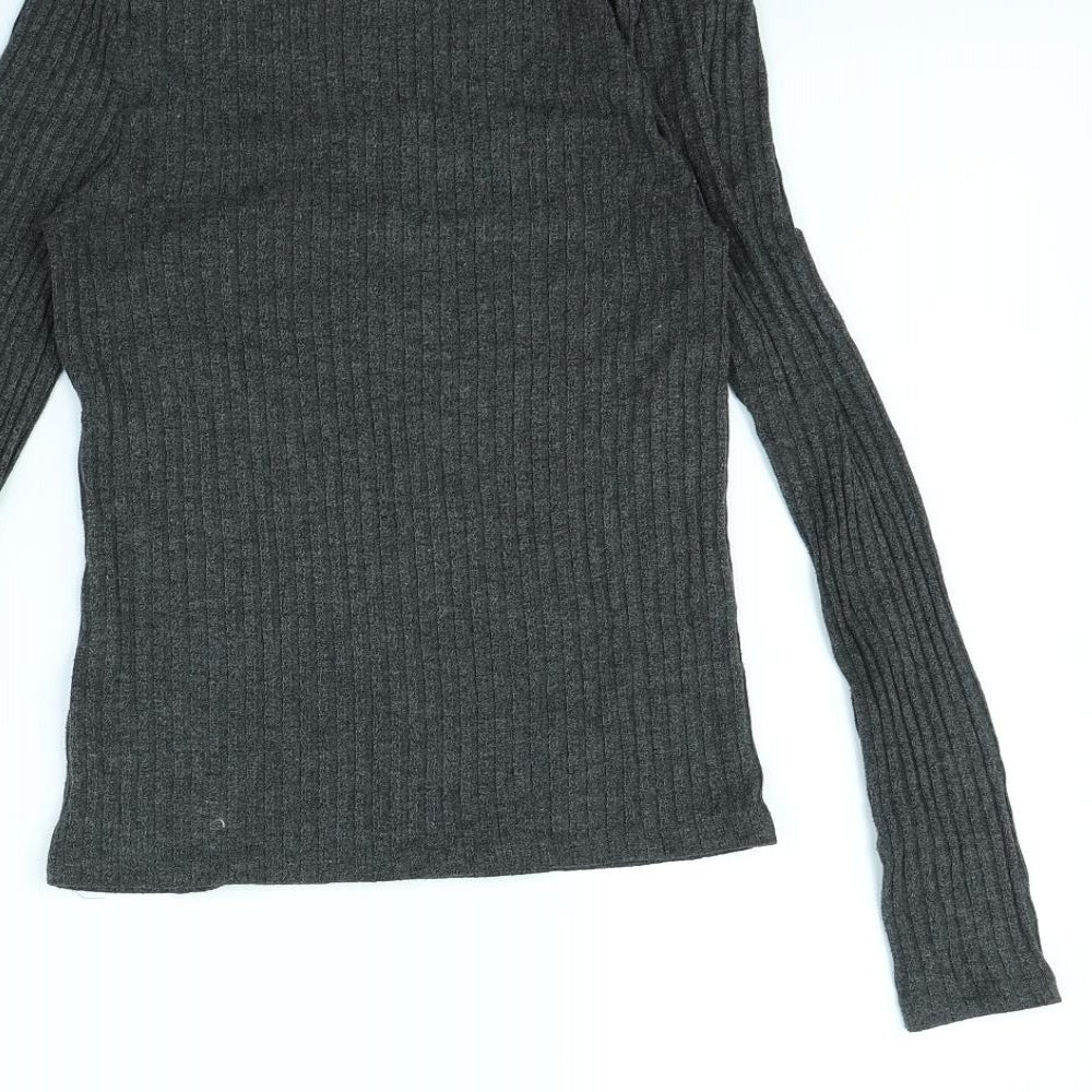River Island Womens Grey Pullover Jumper Size 12