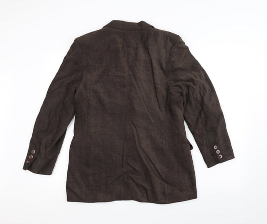 Marks and Spencer Womens Brown Jacket Size 12