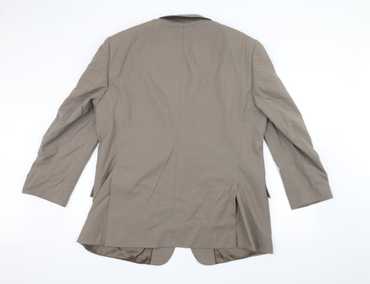 Taylor & Wright Mens Brown Jacket Suit Jacket Size 46