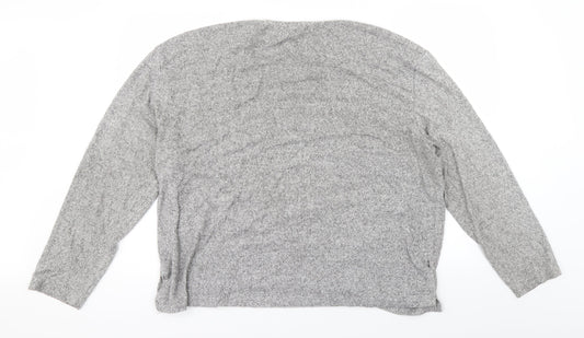 H&M Womens Grey Pullover Jumper Size XL