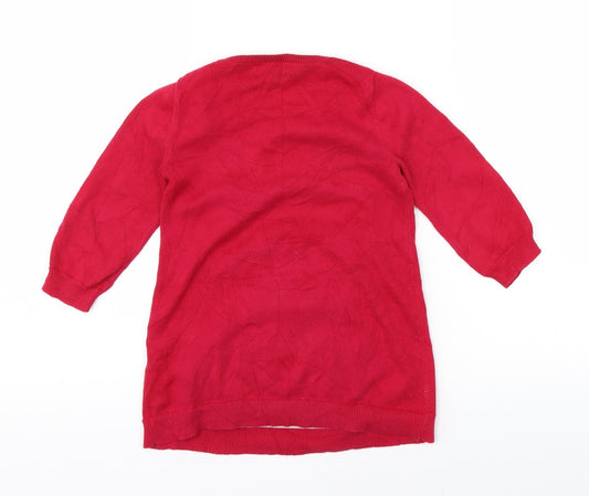 Blue Zoo Baby Red Pullover Jumper Size 18-24 Months