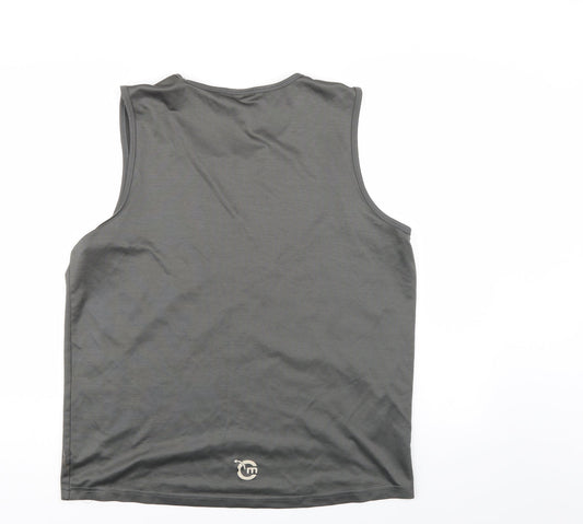 Movement Session Mens Grey Basic T-Shirt