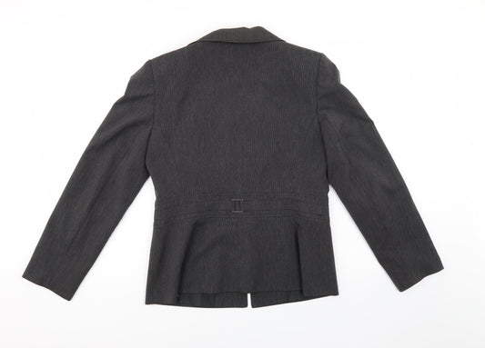BHS Womens Grey Jacket Suit Jacket Size 12