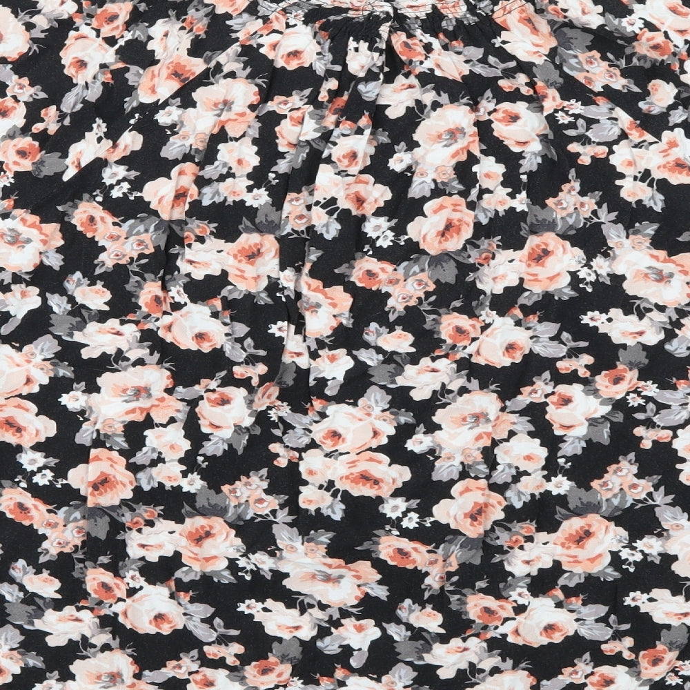 Select Womens Multicoloured Floral Basic Blouse Size 12
