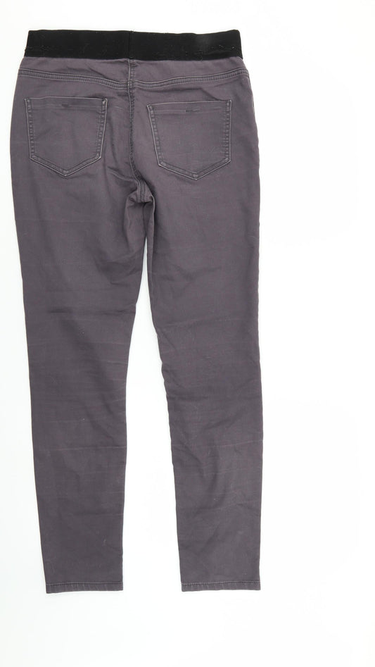 George Womens Purple Denim Jegging Jeans Size 12 L29 in