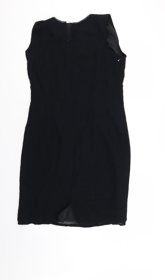 ET VOUS Womens Blue A-Line Size 14