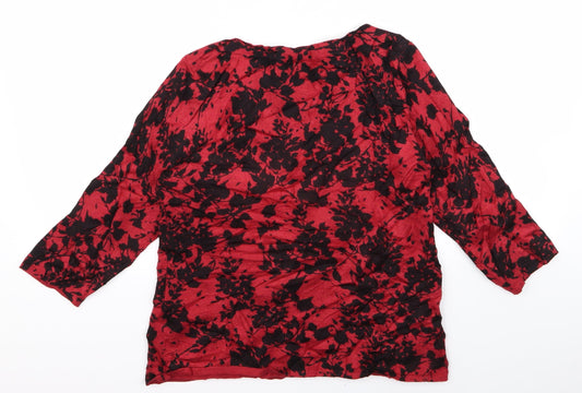 Preworn Womens Red Pullover Jumper Size M