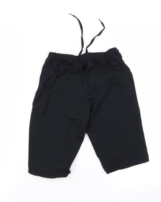 aquasphere Womens Black Athletic Shorts Size 34