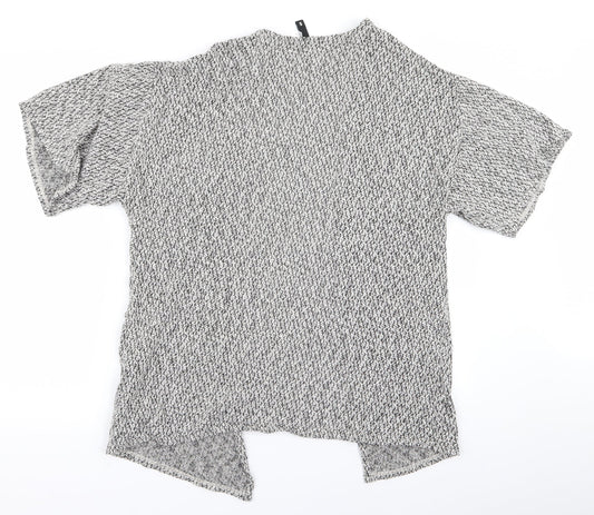 Divided Womens Grey Cardigan Jumper Size S
