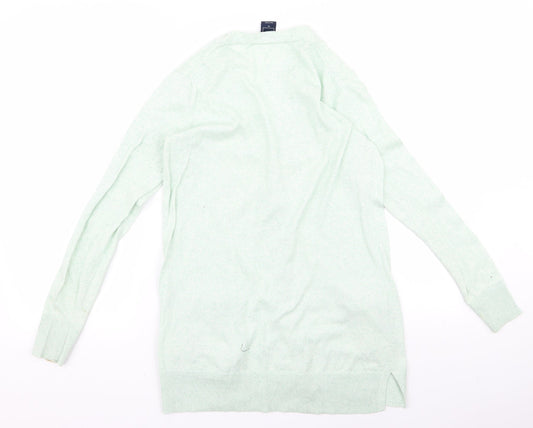 Gap Womens Green Cardigan Jumper Size XS