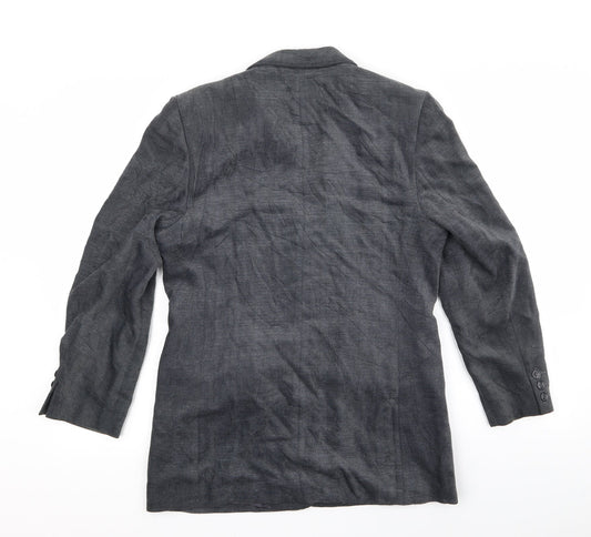 m&s Womens Grey Jacket Size 12