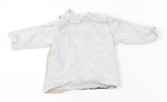 Disney Baby Grey Pullover Jumper Size 0-3 Months