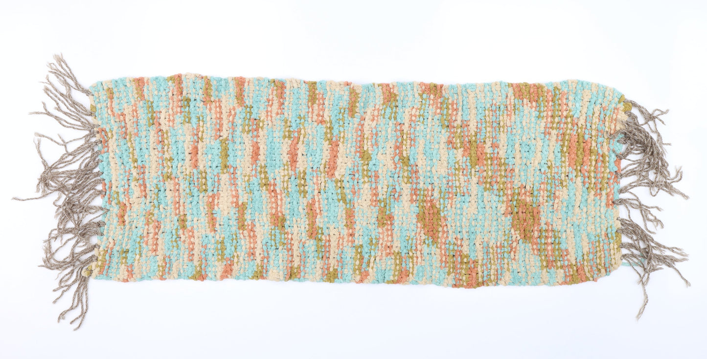 Preworn Unisex Blue Scarf