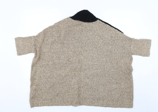 M&S Womens Brown Pullover Jumper Size S