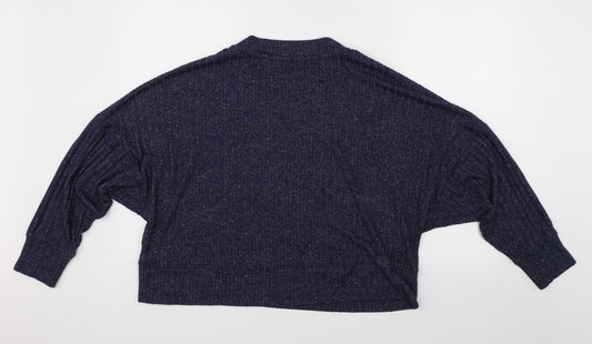 M&S Womens Blue Pullover Jumper Size 16