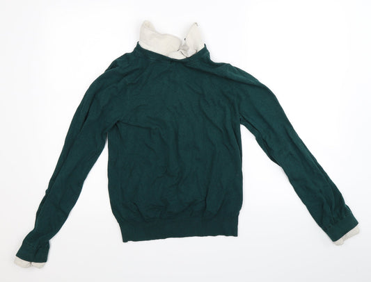 NEXT Womens Green Pullover Jumper Size 10