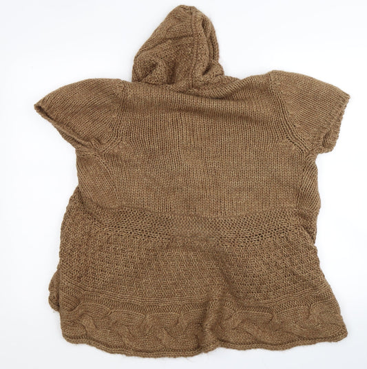 Gerry Weber Womens Brown Cardigan Jumper Size 14