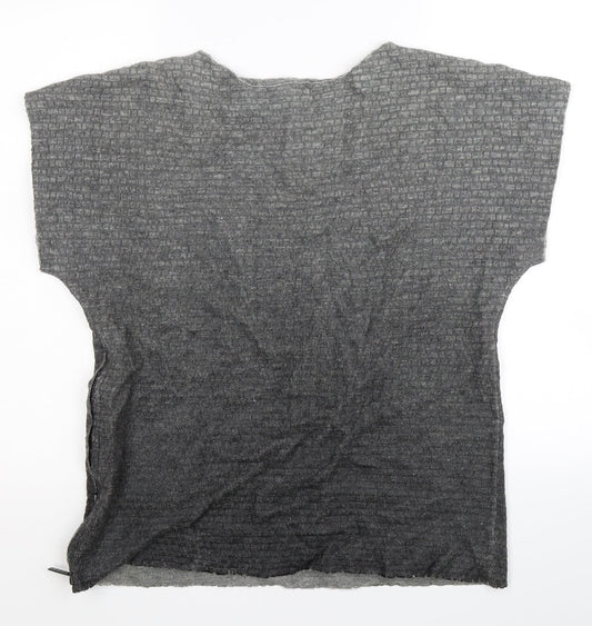 Replay Womens Grey Full Zip Jumper Size M