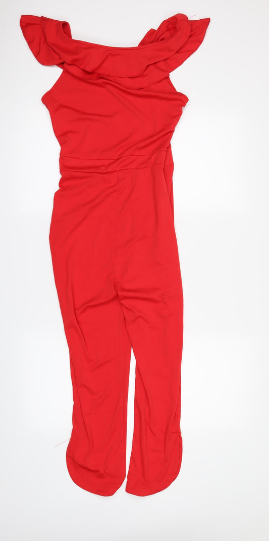 CBR Womens Red Jumpsuit One-Piece Size S