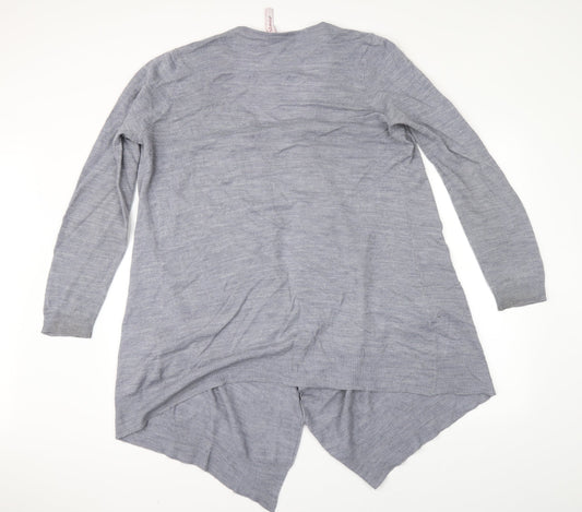 Marrisota` Womens Grey Cardigan Jumper Size 16
