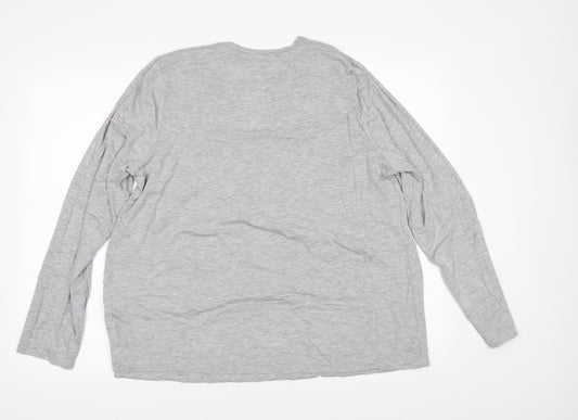 ASOS Womens Grey Basic T-Shirt Size 16