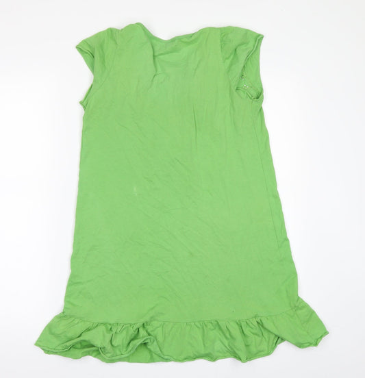XOYE Womens Green Basic T-Shirt Size M - E
