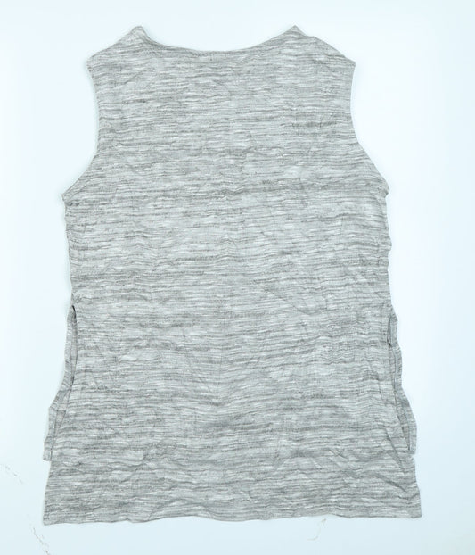 Boohoo Womens Grey Basic Tank Size 12