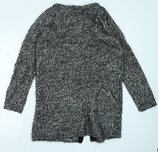 Isle Womens Grey Cardigan Jumper Size S