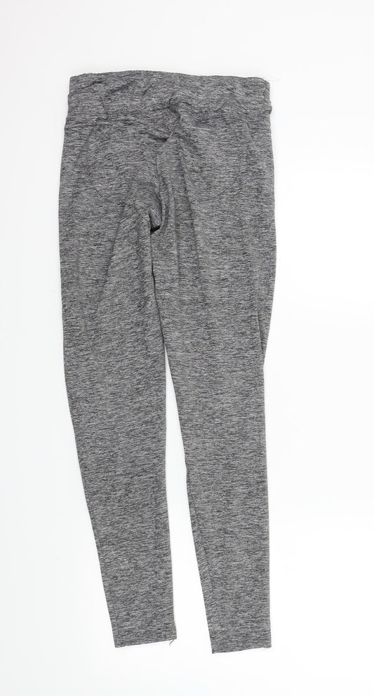 Preworn Womens Grey Colourblock Jogger Leggings Size M L27 in