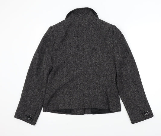 Country Casuals Womens Brown Jacket Blazer Size 12