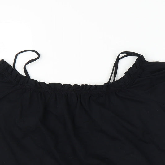 H&M Womens Black Camisole Blouse Size M