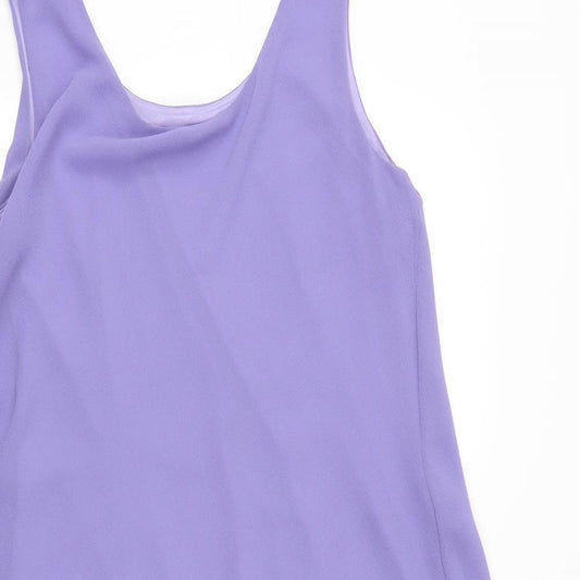Preworn Womens Purple Shift Size L