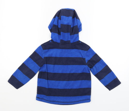George Baby Blue Striped Pullover Jumper Size 18-24 Months