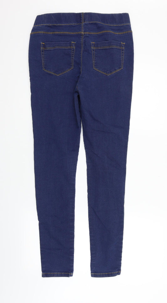 Papaya Womens Blue Straight Jeans Size 12 L29 in
