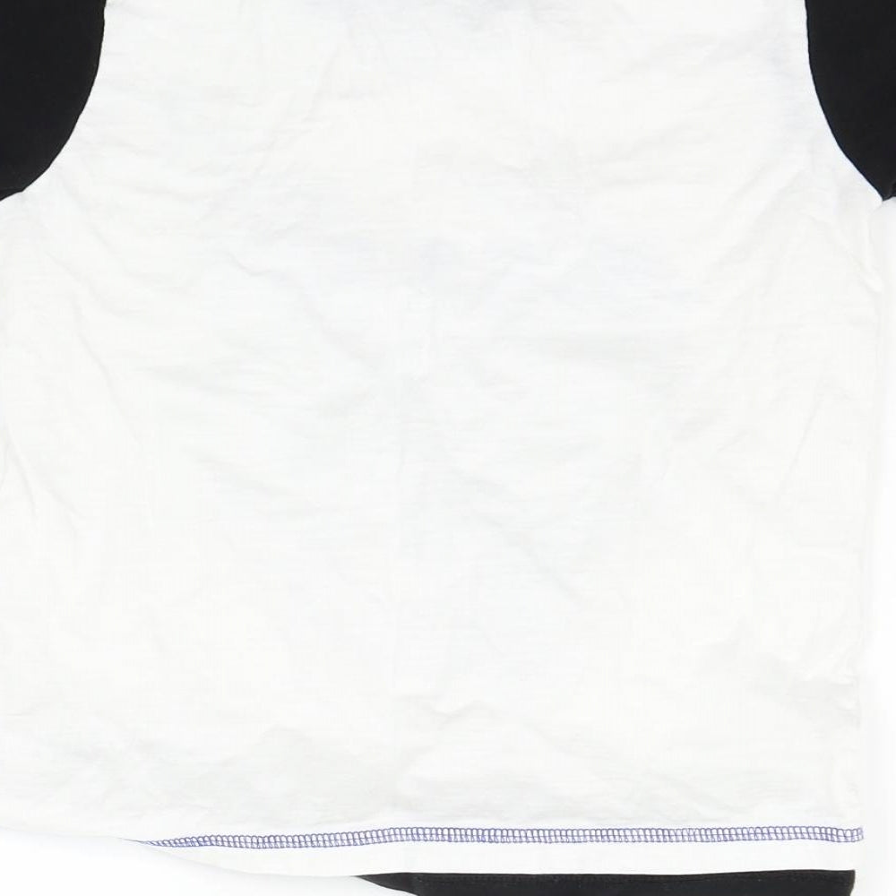 Matalan Boys White Basic T-Shirt Size 8 Years