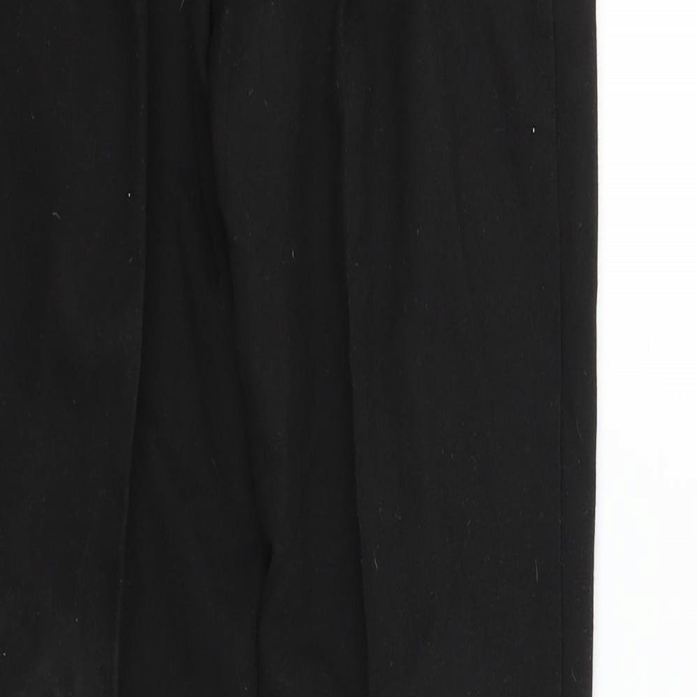 pep&co Girls Black Chino Trousers Size 11-12 Years