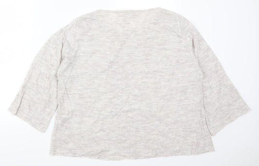 TU Womens Grey Pullover Jumper Size 12