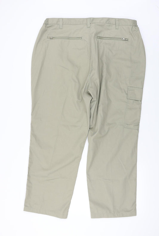 Cotton Traders Womens Beige Trousers Size 38 in L26 in
