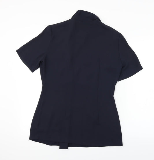 Preworn Womens Blue Cardigan Jumper Size 12