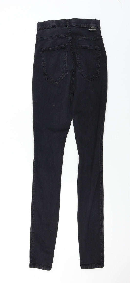 DRDENIM Girls Black Skinny Jeans Size M