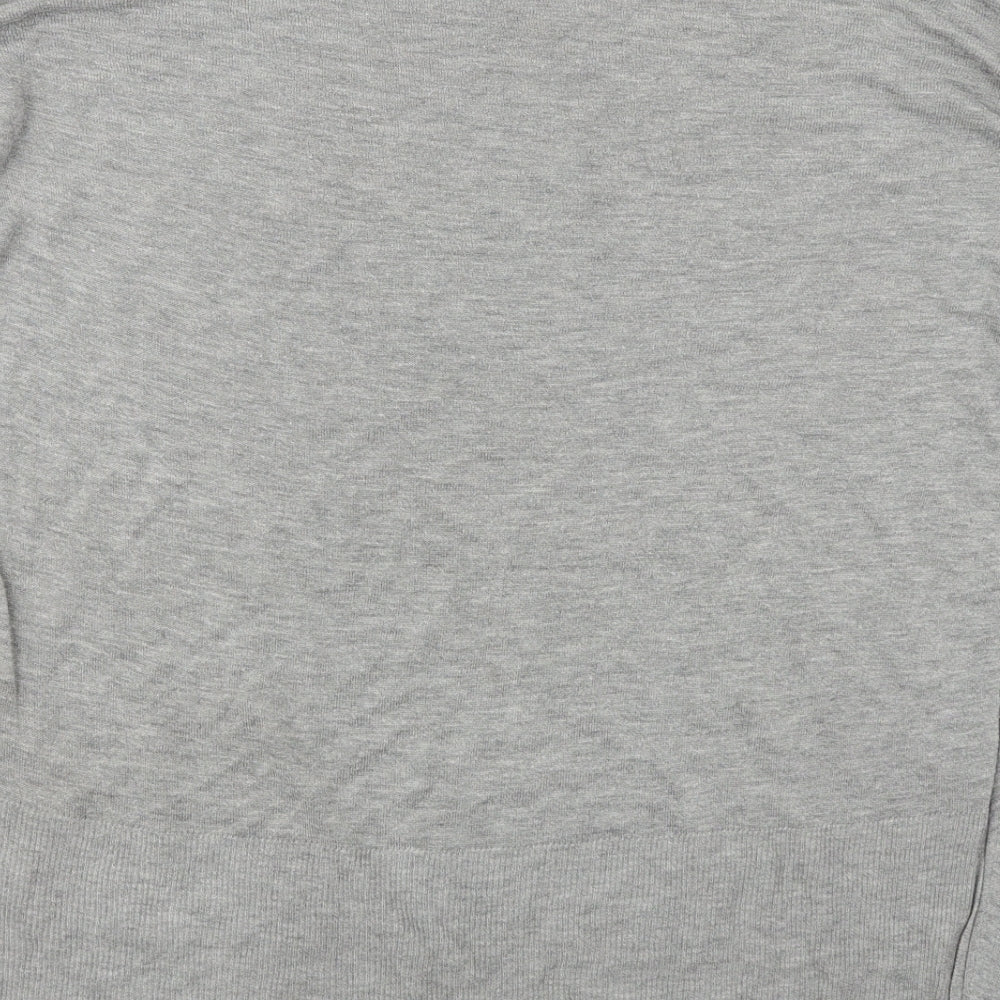 H&M Womens Grey Pullover Jumper Size M