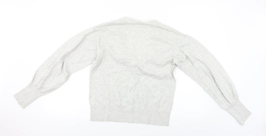 Gap Womens Grey Cardigan Jumper Size S