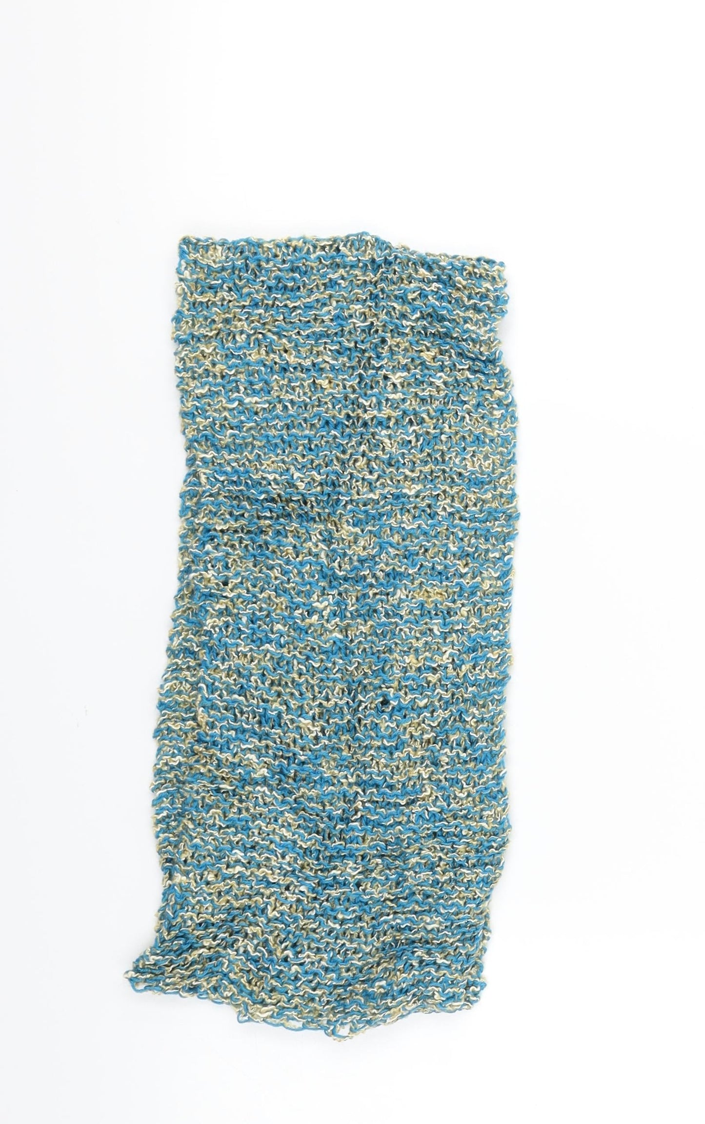 Preworn Unisex Blue Scarf