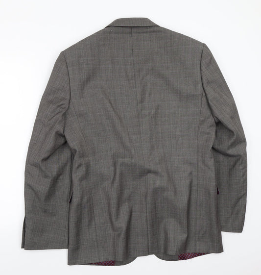 Taylor & Wright Mens Grey Jacket Suit Jacket Size 40