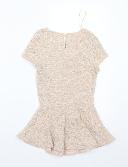 Newlook Womens Pink Basic T-Shirt Size 8