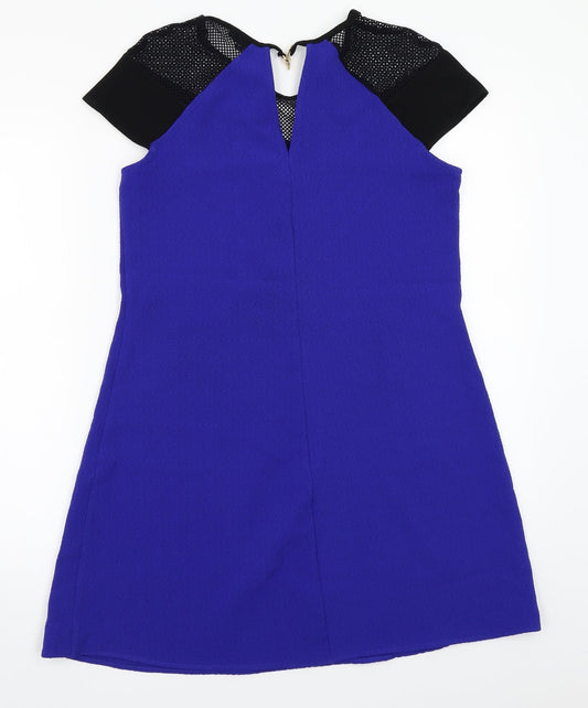 River Island Womens Blue A-Line Size 8