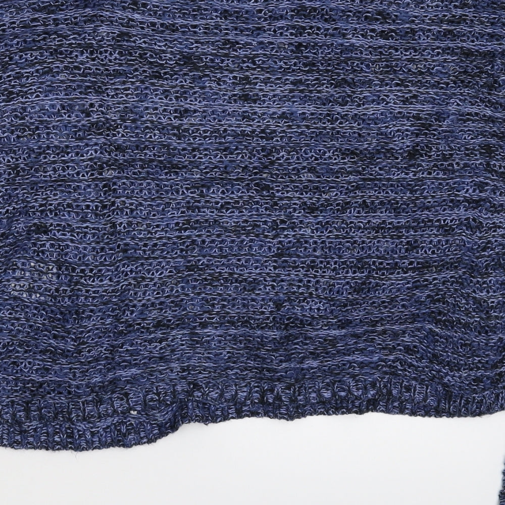 Hollister Womens Blue  Knit Pullover Jumper Size M